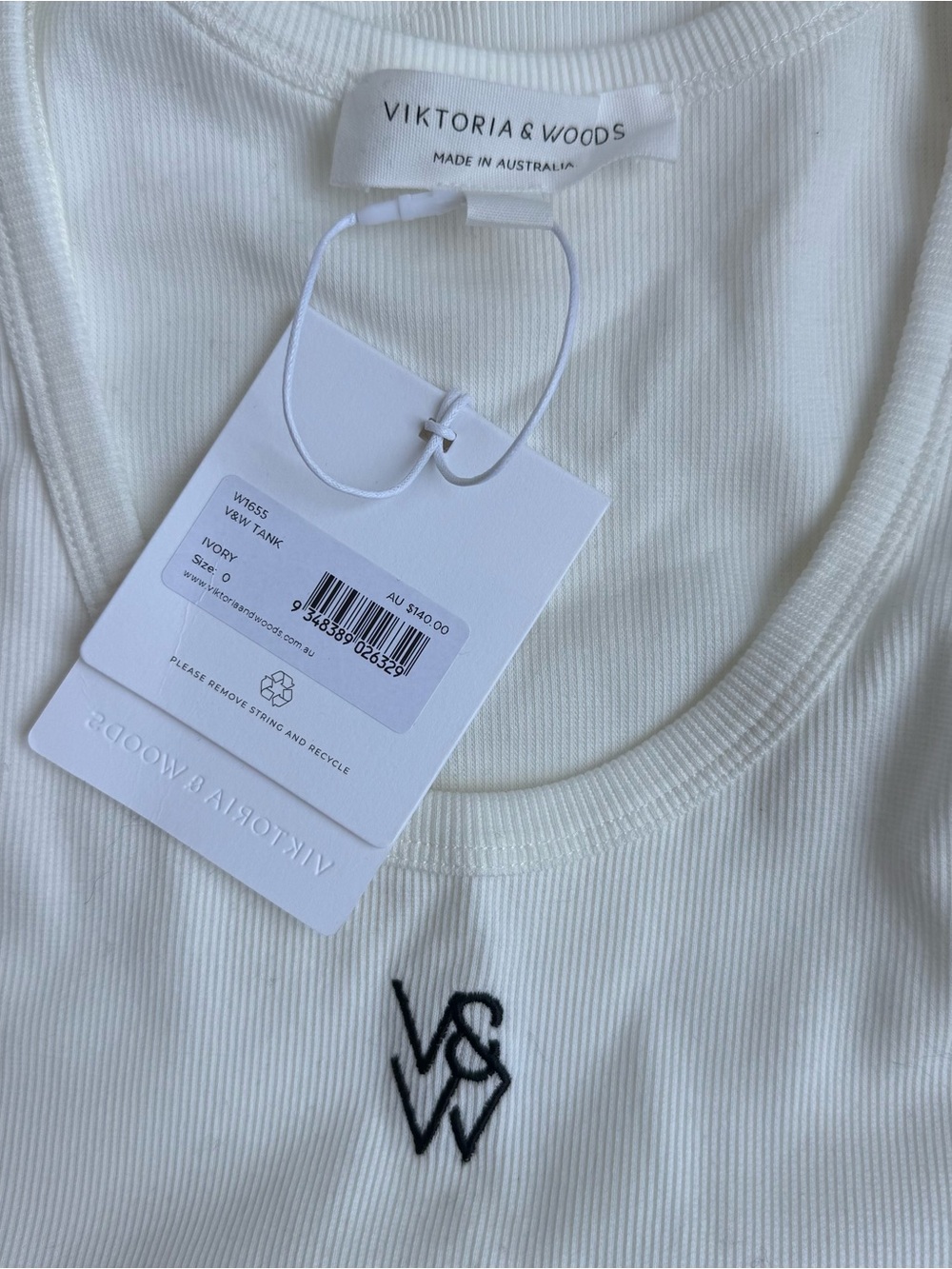 Viktoria & Woods VW TANK, BNWT, SIZE 0 - Picture 4 of 6